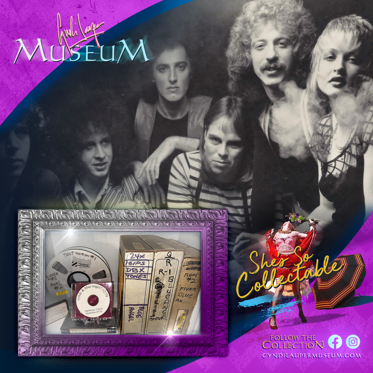Welcome to the biggest and best Cyndi collection in the world
